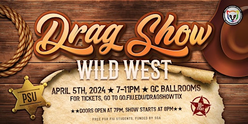 Primaire afbeelding van The Pride Student Union Presents: Drag Show at FIU