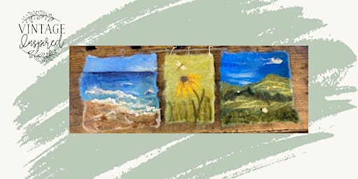 Imagen principal de Flat Felted Artwork Class