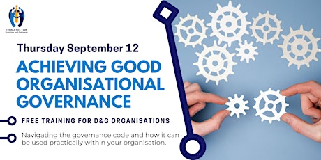 Achieving good organisational governance