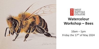 Imagem principal do evento Watercolour Workshop For Beginners - Bees (Friday Morning)