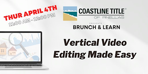 Imagem principal do evento Vertical Video Editing Made Easy