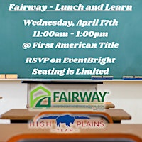 Imagen principal de Fairway Mortgage Lunch and Learn: Lender Panel Q&A