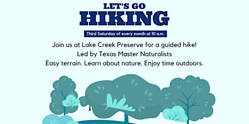 Lake Creek Preserve Guided Hike