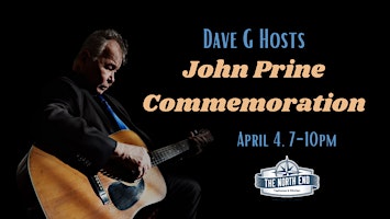 Imagem principal do evento John Prine Commemoration