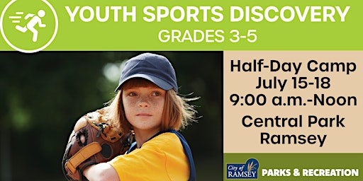 Hauptbild für Sports Discovery: Half Day Camp, Grades 3-5