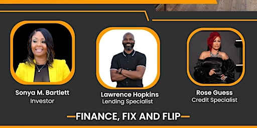 Imagem principal do evento Finance, Fix & Flip