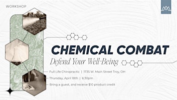 April Workshop: Chemical Combat primary image