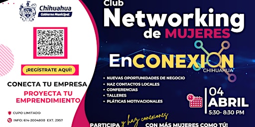 Primaire afbeelding van Networking de Mujeres Empresarias: En CONEXIÓN Chihuahua