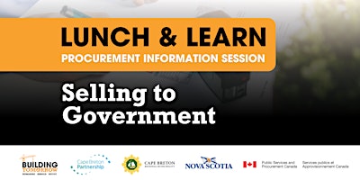 Imagem principal do evento Procurement Information Session: Selling to Government