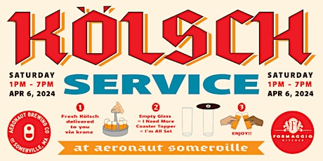 Kölsch Service at Aeronaut