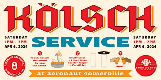 Kölsch Service at Aeronaut  primärbild