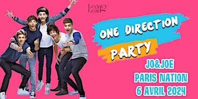 Image principale de One Band, One Night, One Direction Party 7 (Soirée 100% One Direction Paris)