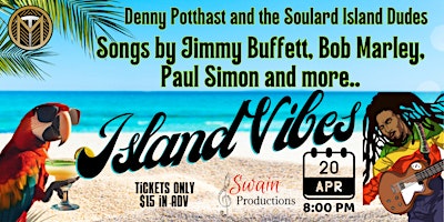 Primaire afbeelding van Island Vibes - Featuring songs by Jimmy Buffett, Bob Marley, Paul Simon