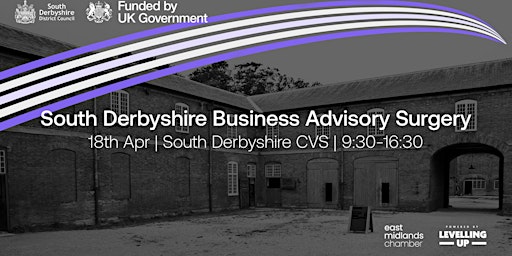 South Derbyshire Business Advisory Surgery primary image
