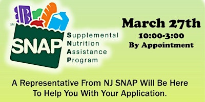 Image principale de SNAP Enrollment  Appointments