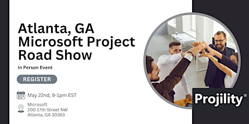 Hauptbild für Microsoft Project Road Show, Atlanta GA