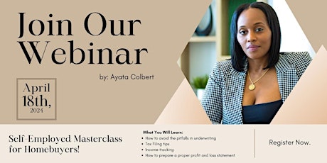 Self- Employed Masterclass for Homebuyers!