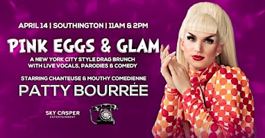 Imagem principal do evento Pink Eggs & Glam Drag Brunch @ Dial 9 Speakeasy (Southington, CT)