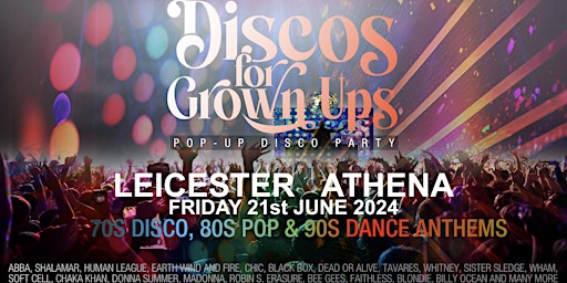 Discover 80s 90s Party Events & Activities in Leicester, United Kingdom
