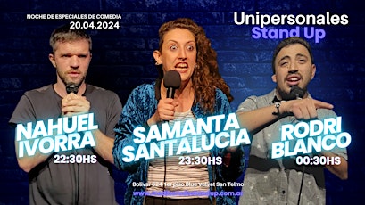 Noche de Especiales de Stand Up ALL ACCESS 3 shows