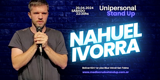 Imagem principal do evento Especial de Stand Up de Nahuel Ivorra Anticipada+ Consumisión