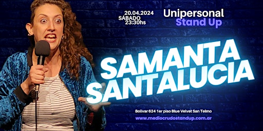 Imagen principal de Especial de Stand Up de Sam Santalucia Anticipada+ Consumisión