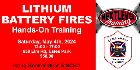 Lithium Battery Fires (Hands-On Training)