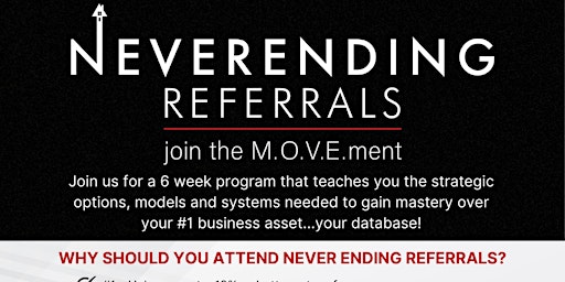 Never Ending Referrals primary image
