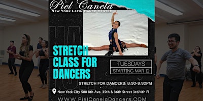 Stretch Class for Dancers,  Open Level primary image