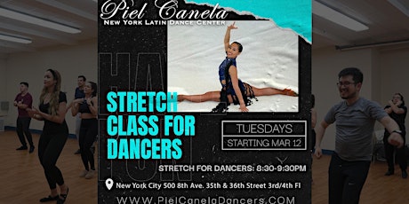 Stretch Class for Dancers,  Open Level