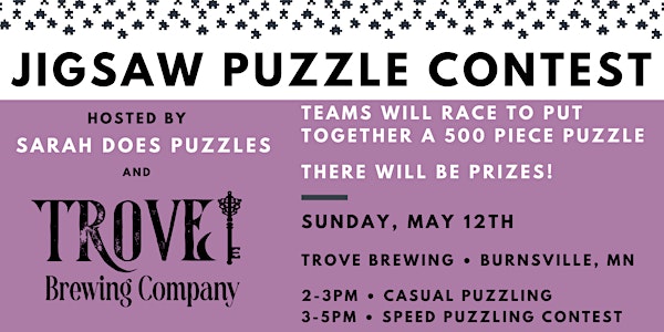 Trove Brewing Co Jigsaw Puzzle Contest
