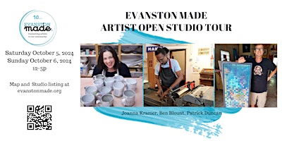 Imagem principal do evento Evanston Made Artist Studio Tour