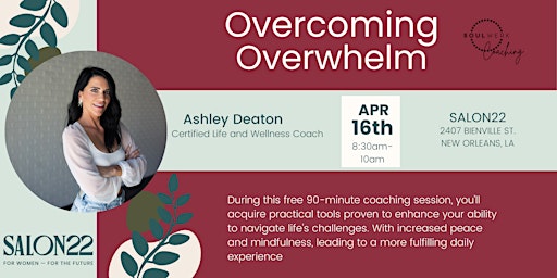 Immagine principale di Overcoming Overwhelm 