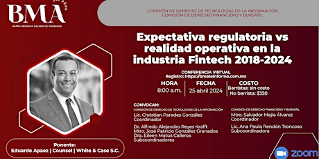 Image principale de Expectativa regulatoria vs realidad operativa en la industria Fintech 2018-