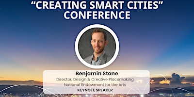 Imagem principal do evento “Creating Smart Cities” Conference