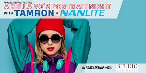 Imagem principal do evento Hella 90's Portrait Night at Studio Northwest