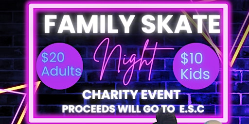 Imagem principal do evento Family and Friends 90's Adult Skate Night