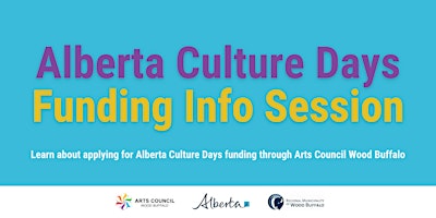 Alberta Culture Days 2024 Funding Information Session primary image