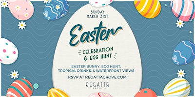 Imagem principal do evento Easter Celebration and Egg Hunt at Regatta Grove