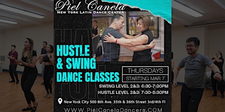 Swing Dance Class, Level 2  Advanced-Beginner