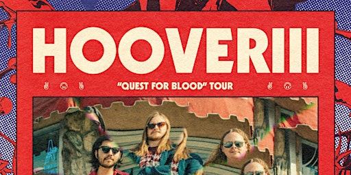 HOOVERIII, Quest For Blood Tour with The MagPipes  primärbild