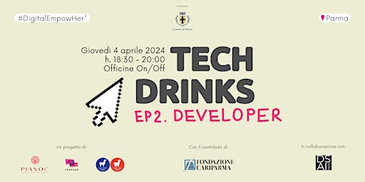 Primaire afbeelding van Tech Drinks  - Ep 2. Developer | Parma