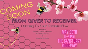 Immagine principale di From Giver to Receiver: Opening to Your Feminine Flow 