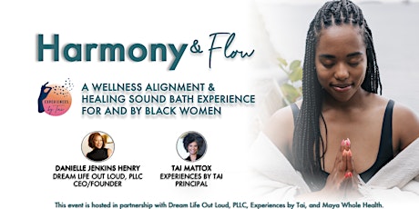 Harmony & Flow: A Wellness Alignment & Healing Sound Bath for Black Women