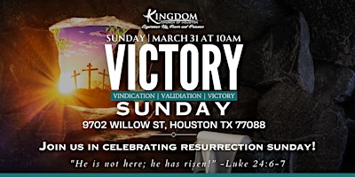 Imagen principal de Victory Sunday | Resurrection Weekend