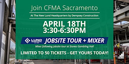 Hauptbild für CFMA Jobsite Tour + Mixer - Lund Offices by Dempsey Construction