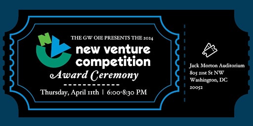 Primaire afbeelding van 16th Annual GW New Venture Competition Award Ceremony