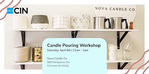 Candle Pouring Workshop with Nova Candle primary image