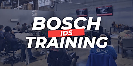 Bosch IDS Training