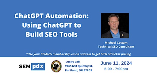 Imagen principal de ChatGPT Automation: Using ChatGPT to Build SEO Tools